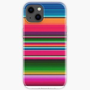 Mexican Blanket Striped Fiesta Serape  iPhone Case